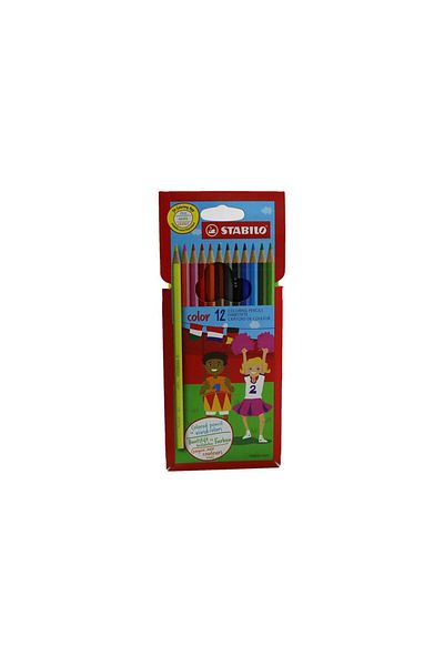 Stabilo 1912/77-01 12 Colors Dry Paint Hartung