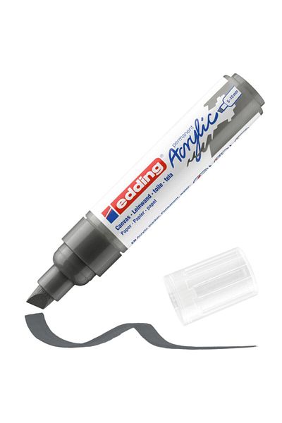 Edding Anthracite Acrylic Marker - Thick Tip, Ed5000926