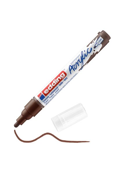 Edding Medium Tip Acrylic Marker Chocolate Brown Ed5100907