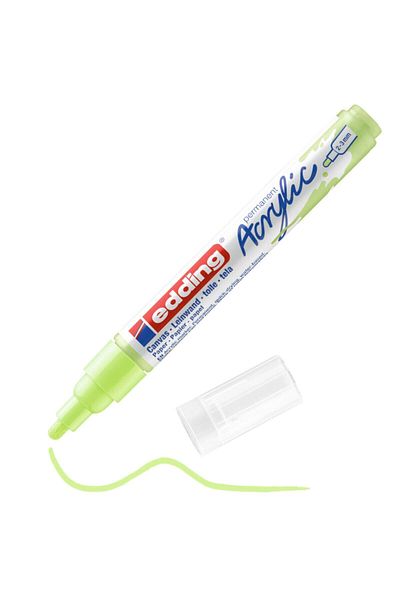 Edding Pastel Green Medium End Acrylic Marker - Ed 5100917