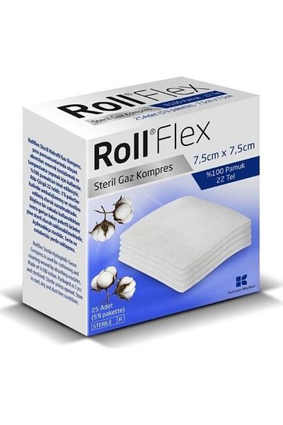 Roll 25 قطعة من الضواغط الماصة - 7.5 سم × 7.5 سم