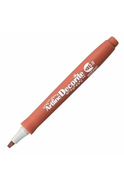 Artlines Artline Decorite Cut End Marker Brown