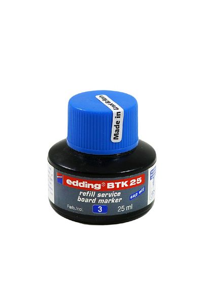 Edding Btk25 Blue Ink Refill Bottle 25ml
