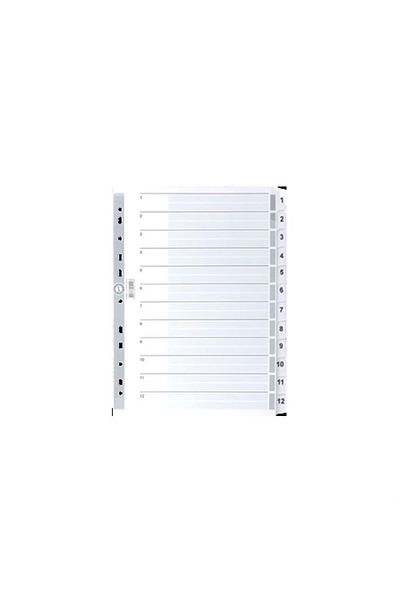 Serve Number 1-12 Bookmark 5325