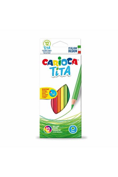 CARIOCA Tıta 12 Color Dry Paint - 42793
