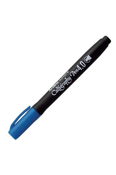 artline Ek-244 Blue Calligrafy Pen - 4.0 Mm