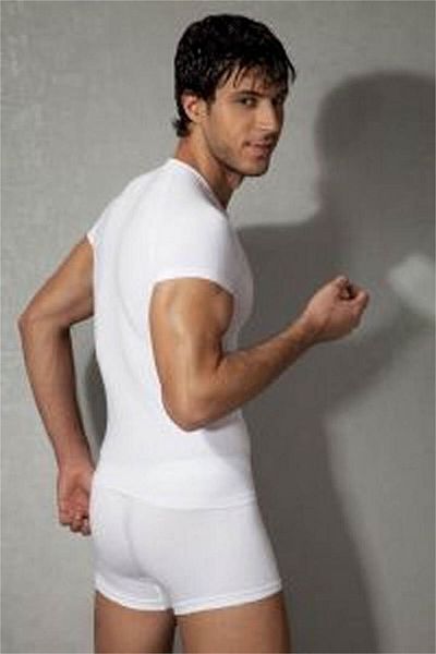 recepion Doreanse 2535 Men's Body Wrap T-shirt