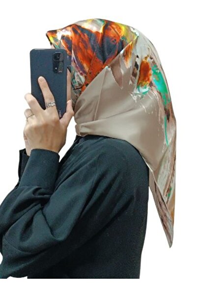 Aker İpek Krep Saten Eşarp 8844701