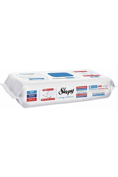 STOREMAX Ntwork Easy Clean Bleach Added Mopa Compatible Floor Cleaning Towel 50 Sheets Art 1087243