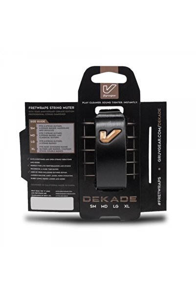 Gruv Gear Fretwrap Ediția Decenială - Mărime Mică