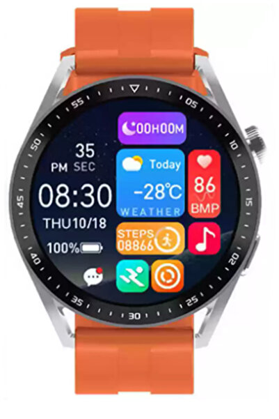 Navimarine Smart002-05 Turuncu Smart Akıllı Erkek Kol Saati