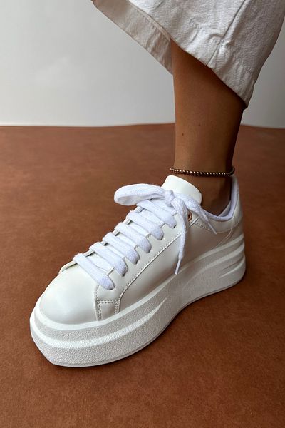 Mupa Shoes ΛΕΥΚΑ Γυναικεία Αθλητικά Παπούτσια