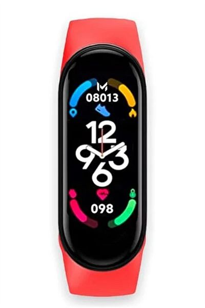 Navimarine M7 Nv004-07 Red Smart Bracelet