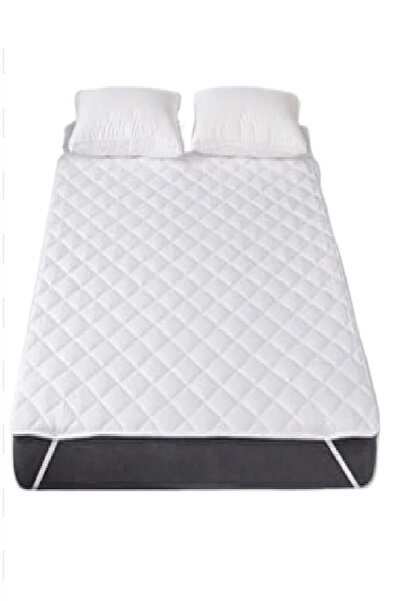 Altın Karma Quilted Liquid-Proof Mattress Pad 140X200 cm Double Size Corner Elastic Mattress Protector Mattress Pad