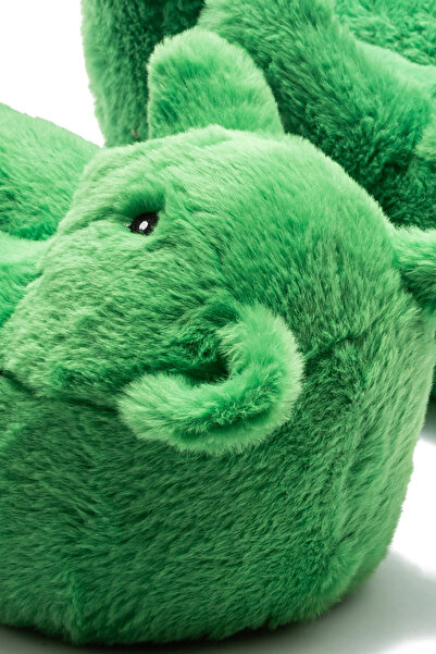 Twigy Pookie Kadın Hayvanlı Panduf Yeşil 36/41