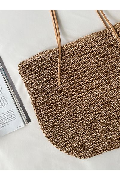 TamSeninTarzin Girard Straw Maxi Bag