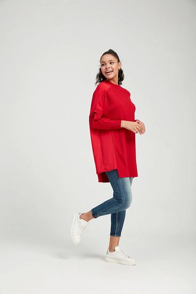 Invee Red 6250 Model Tunic