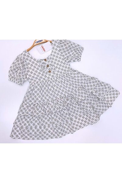 Çikoby Çiko By Green Girl's Dress Green