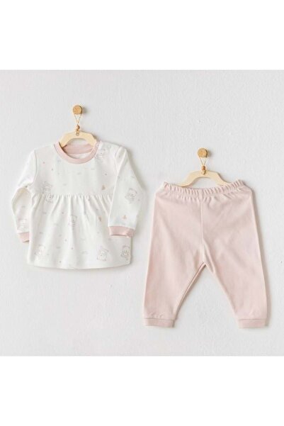 andywawa Ekru/Pembe Bebek 2li Takım PEMBE