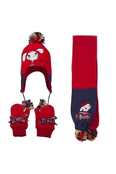 Tuc Tuc Girl's Fleece Beret Suit Red 48 cm 6-9 Months