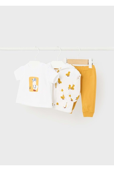 MAYORAL Baby Boy Tracksuit Yellow