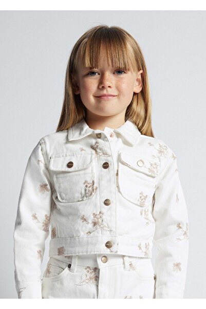 MAYORAL Kız çocuk krem ceket KREM