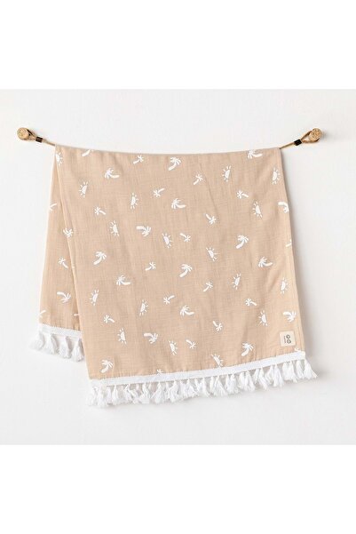 andywawa Beige Baby Blanket Beige