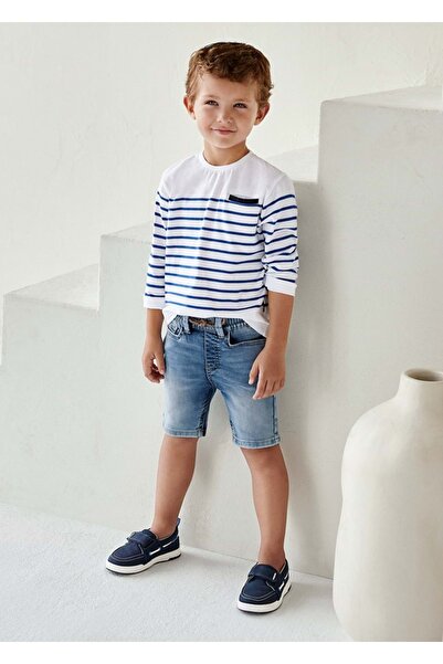 MAYORAL Blue Boy's Denim Shorts Blue