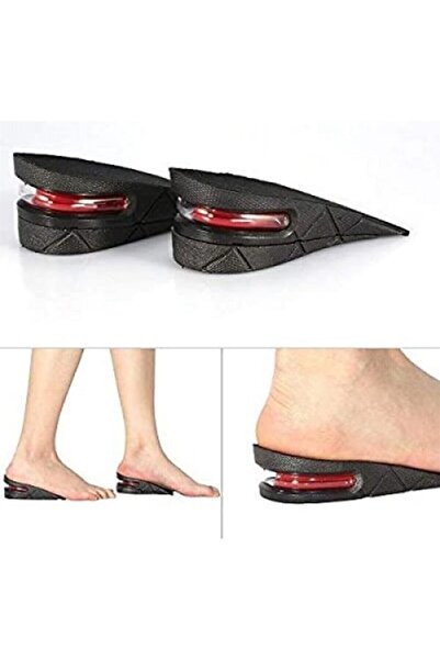 Genel Markalar Air Boy Uzatıcı İçten topuk 5 cm-Siyah