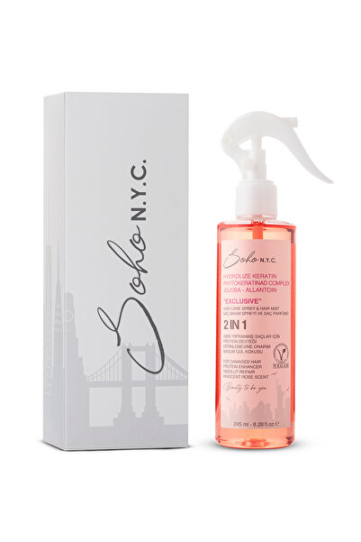 Soho N.Y.C. Vegan Aşırı Yıpranmış Saçlar Için Bakım Spreyi Ve Saç Parfümü ''exclusive'' 245 ml