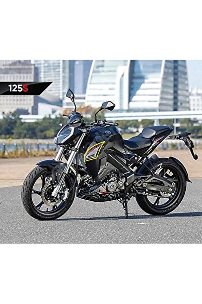 Motiker BENELLİ 125S Ön Yan SOL Grenaj Orijinal Tasarım Motosiklet Sticker Et...
