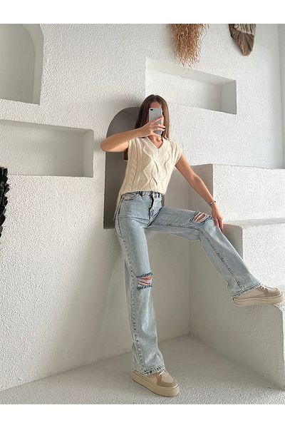 TamSeninTarzin Edna V-Neck Sweater