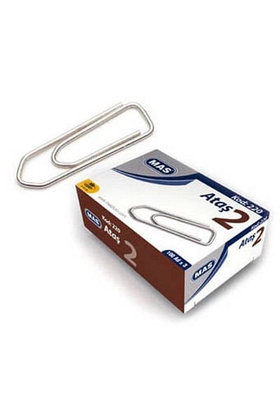 Mas Paper Clip No:2 (nickeled) 220