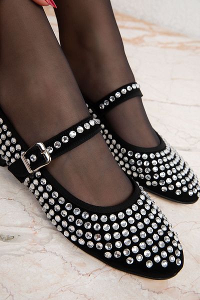 SOHO 19665 Model Black Women's Ballerinas