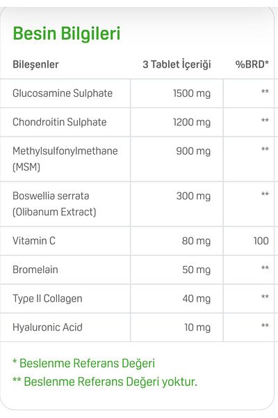 Suda Vitamin Flexone 90 Tablets - Glucosamine, Chondroitin and Msm Supplement