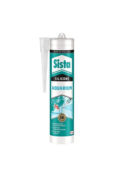 Sista Akvaryum Silikon Siyah 280 ml