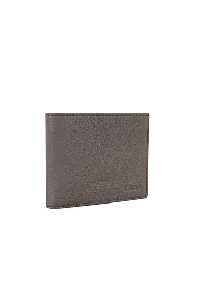 Desa Сірий чоловічий шкіряний гаманець