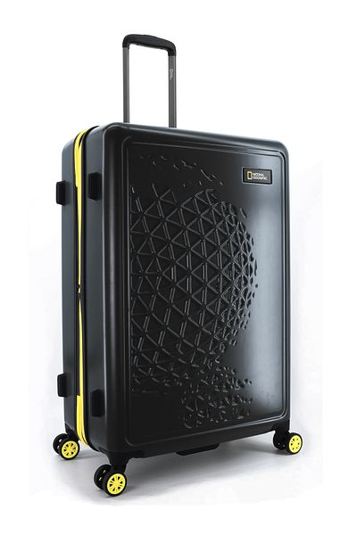 NATIONAL GEOGRAPHIC Globe Large Check-In Luggage Suitcase Black