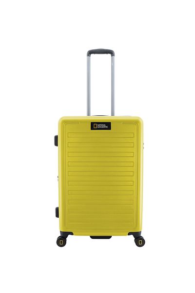 NATIONAL GEOGRAPHIC Cruise Luggage Trolley Medium Check-In Yellow
