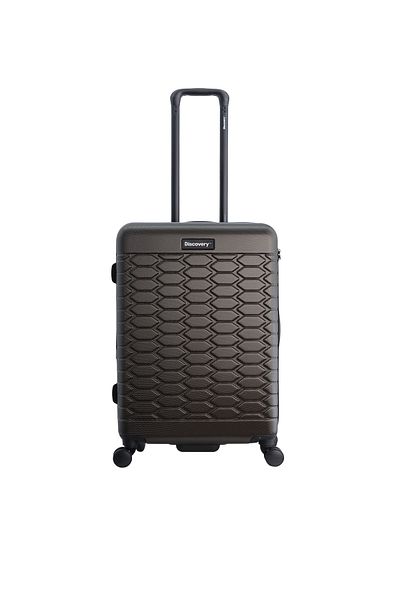 Discovery Reptile ABS Medium, TSA Lock, Expandable, 4 Double Wheels, 24 Inch Khaki