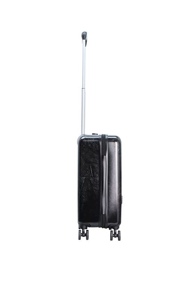 Discovery Stone ABS Carry-On, TSA Lock, 4 Double Wheels, 20 Inch Black