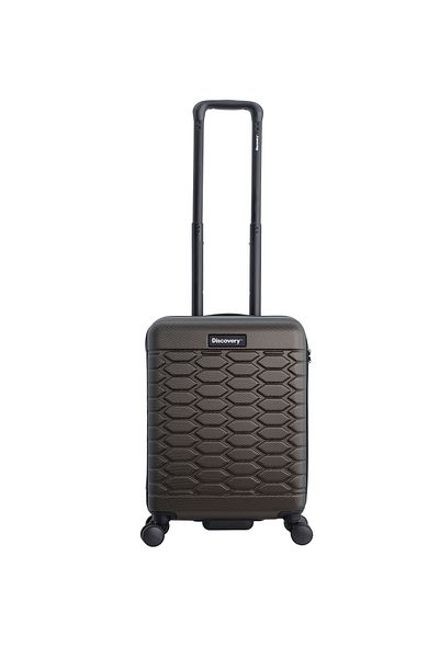 Discovery Reptile ABS Carry-On, TSA Lock, 4 Double Wheels, 20 Inch Khaki