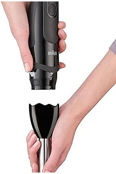 Braun محضرة الطعام الكهربائية بقدرة 1000 واط، ومضرب روندو، وجميعها مضمونة
