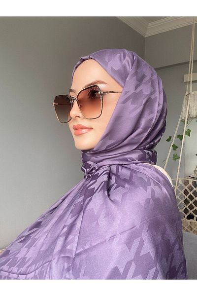 MİS İPEK SCRAMBLES PATTERN SILKY JACQUARD SHAL