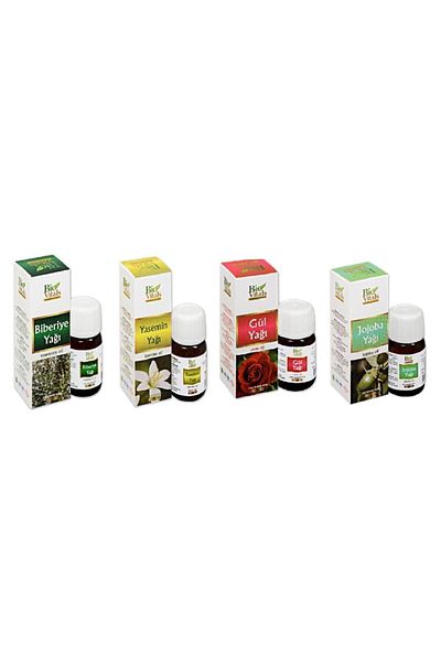 Bio Vitals Jasmine Rose Jojoba-Aromatic Massage and Skin Care Oil Set