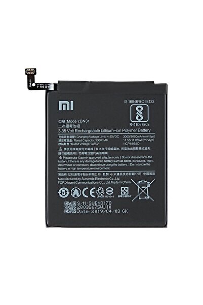 Genel Markalar Xiaomi Redmi Note 10 Pro İle Uyumlu Güclendirilmiş İthal Pil Batarya BN53