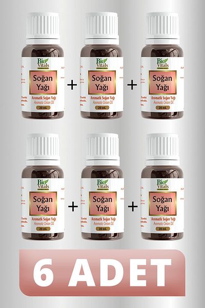 Bio Vitals 6 PCS Onion Oil - 20 ml