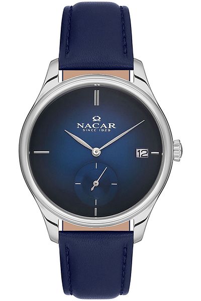 Nacar Sapphire Glass Classic Blue Men's Wristwatch Nc35- 299354 -All3