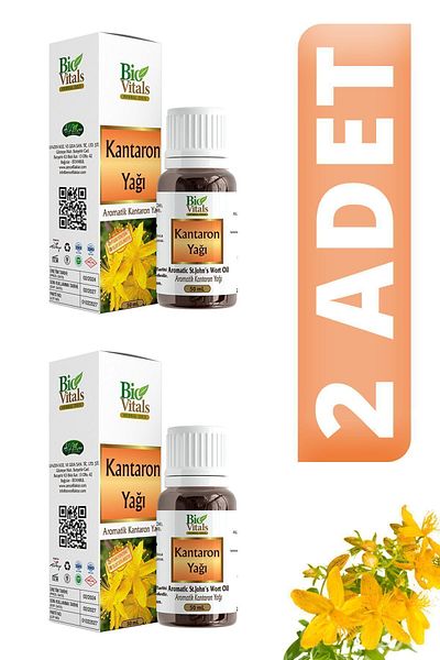 Bio Vitals St. John's Wort Oil - 50 ml, 2 PIECES