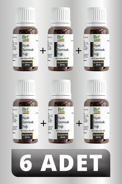 Bio Vitals 20 ml 6 PCS Black Garlic Oil